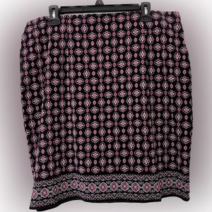 J Jill soft pull-on skirt